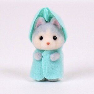 2 for $25 - Calico Critters Sylvanian Families Christmas Husky Girl Triplet Baby